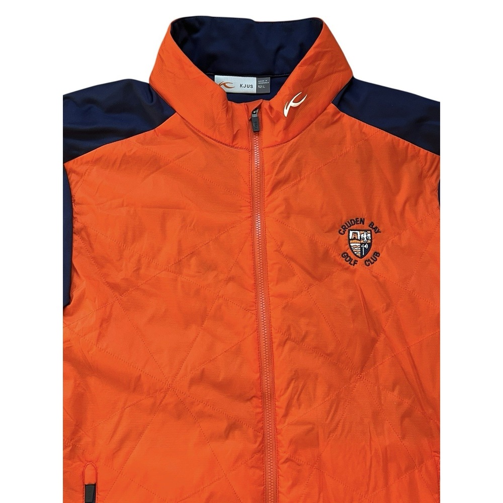 RARE Cruden Bay Golf‎ Club • KJUS Golf Retention Full Zip Jacket • Size Laarge